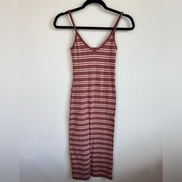 wild fable Dresses & Skirts - Wild Fable stripe midi summer dress size XS